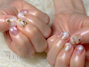 ダリア トータルビューティー(Daria. total beauty)/リース 雪の結晶 ツリー