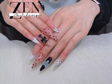 ゼン ネイル デザイン 池袋(ZEN NAIL DESIGN)/* 長 さだしやり放題×つけ放題