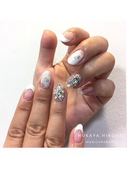 ネイルスタジオ レイナローズ(NAIL STUDIO Reina Rose)/ゴージャスにストーンしきつめ