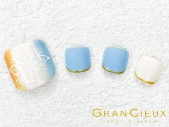 クアトログランシュ 青葉台(QUATRO×GranCieux)/手書きボヘミアンネイル