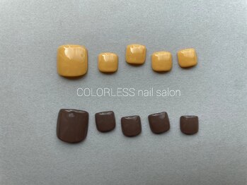 カラーレス(COLORLESS)/【フットシンプルコース】