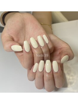 ネイルズサンキュー(Nails 39)/チップ10本&ワンカラ