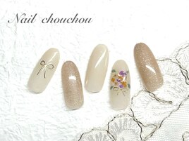 押し花ネイル☆8000円