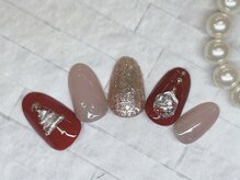 アルセア 上野御徒町店(Alcea)/クリスマスネイル　キラキラ　