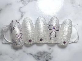 リボン×ミラーアート