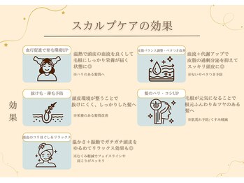 ベル 大和(Belle)/スカルプケアの効果