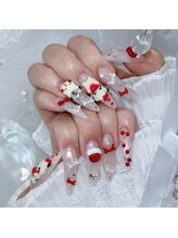 プティネイル(Puty Nail)/ピカチュウ×さくらんぼネイル♪