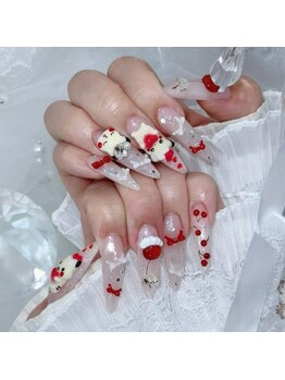 ピカチュウ×さくらんぼネイル♪