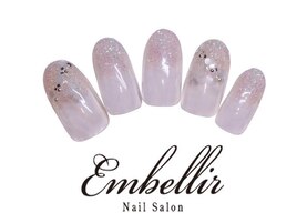 (218)雪の結晶ネイル