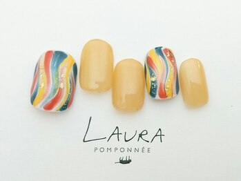 ローラポンポニー(Laura pomponnee)/絵画風アート