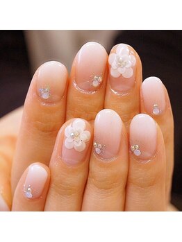 ホワイトグラデーション