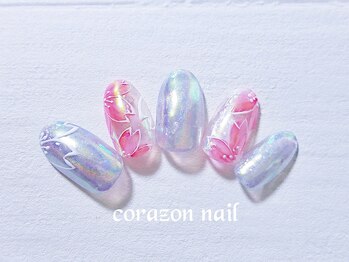 コラソンネイル(corazon nail)/選べるデザインコース★￥6600