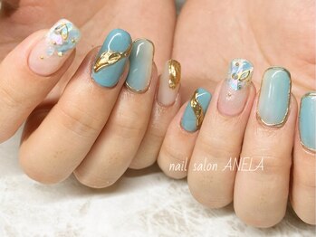 アネラ(ANELA)/ブルーシェルネイル