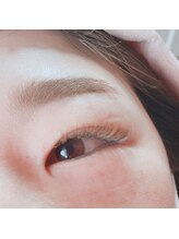 ミテ アイラッシュ(mite eyelash)/抜け感ブラウンカラーで今っぽく