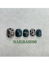 ネイルベースキュウロク(NAILBASE96)/レオパードネイル