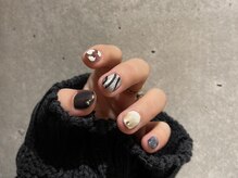 ファンクションネイルズ 表参道 原宿(FUNCTION NAILS)/ゴールドネイル/ニュアンス