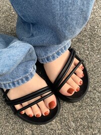 フットネイルワンカラー