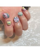 アングゥ ウル(ungu ul)/キャラクターネイル/3Dアート