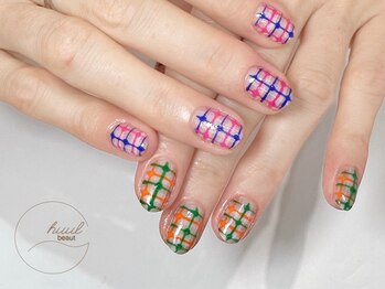 ヒュール(huul)/お持ち込みデザイン/チェック柄