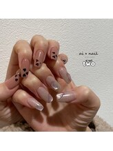 アイネイル 小倉(ai nail)/ニュアンスハートネイル