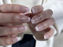 ジュイール ネイル 千葉店(Jouir nail)/オーロラonフレンチ