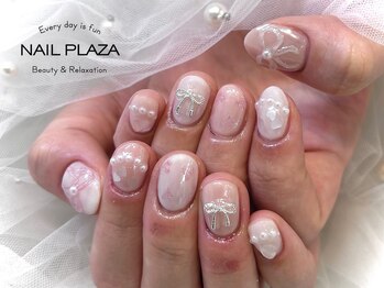 ネイルプラザ 河原町OPA店(NAIL PLAZA)/ガーリーネイル