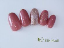 エリクサーネイル 神田(Elixir Nail)/シンプル / クーポン使用
