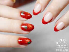 トマトカラー マグネットネイル