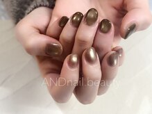 アンドネイル ビューティー(AND nail,beauty)/冬ネイル/マグネット/藤沢