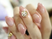 アトリエエル(atelier eL)/カラーグラデ×ビジュー