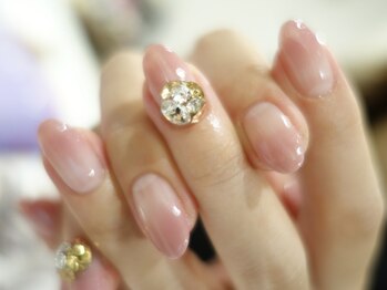 アトリエエル(atelier eL)/カラーグラデ×ビジュー