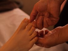 リラクゼーションスペース エン(en)の雰囲気（足先まで全身くまなく流し、むくみ解消,代謝UP,ストレス緩和も◎）