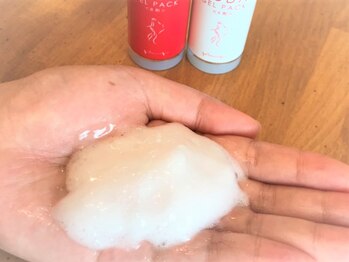 スキンイノベーションサロン 新潟女池店/もっちり濃密な炭酸の泡