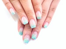ネイルコレクション ピンク(Nail Collection Pink)/ジェル★ラメグラデ♪グリーン