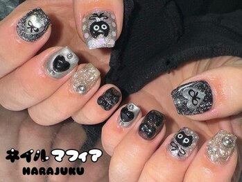 ネイルマフィア 原宿(NAIL MAFIA)/メタリック/ポップ/フィルイン