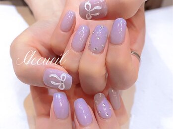 アクイユ 銀座店(ACCUEIL)/ぷっくりリボン