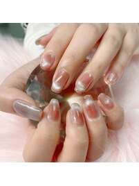マグネットネイル/春ネイル