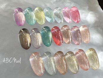 ABCネイル 池袋店(ABC Nail)の写真/【新色追加!!うるつや★人気のマグネットネイル！】新しく６色追加されて、全20色からお選びいただけます♪