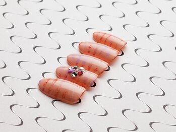 アデリー(ADELIAE)/【単色カラー】+ストーンアート