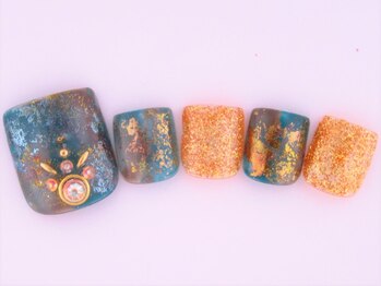 ネイルサロン ノア/[フット]アートしっかりコース☆