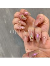 オリネイル(’oli nail)/オーロラ×ニュアンスネイル