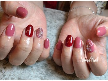 ヴィーナス 淡路店(VENUS)/ボルドーがワンポイント！