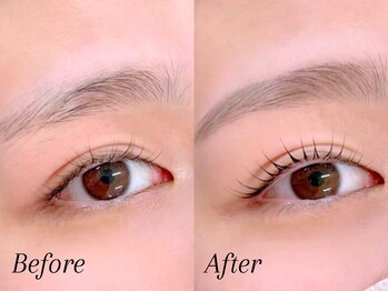 ミーナ 鍋島店(mina)/アイブロウWAX＋まつ毛パーマ上