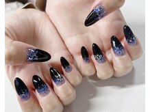 イーストネイル(East nail)/キレイめブラック♪