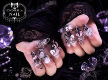 シンデレラネイル(CINDERELLA NAIL)/【スカルプ長さだしネイル】