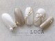 ネイルアトリエルカ(nail atelier LUCA)の写真/ブライダルはミラーリボンネイルやミラーフラワーネイル、和装ネイル等イベント用ネイルの種類も豊富♪