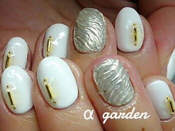 ネイルサロン アルファガーデン 町田本店(α garden)/2本アートコース●オフ込み2h