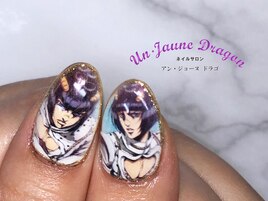 【自爪ネイル】プリントネイル