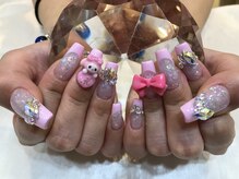 エスフィーネイルサロン ブリーユ(Esfy nailsalon Brille)/マイメロネイル