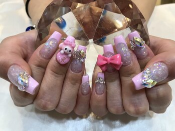 エスフィーネイルサロン ブリーユ(Esfy nailsalon Brille)/マイメロネイル